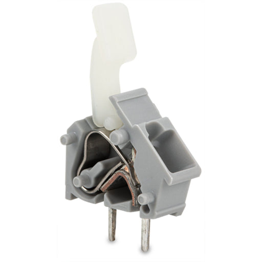 WAGO - Leiterplattenklemme Anreihbar.Leiterplattenkl. 256-748/333-000 Drücker,2,5mm²,sw − 600 Stück