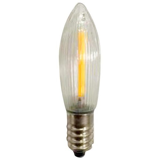 Scharnberger+Hasenbein - LED-Lampe/Multi-LED LED-Top-Riffelkerze E10 57667 (VE3) 14-55V AC/DC 0,2W