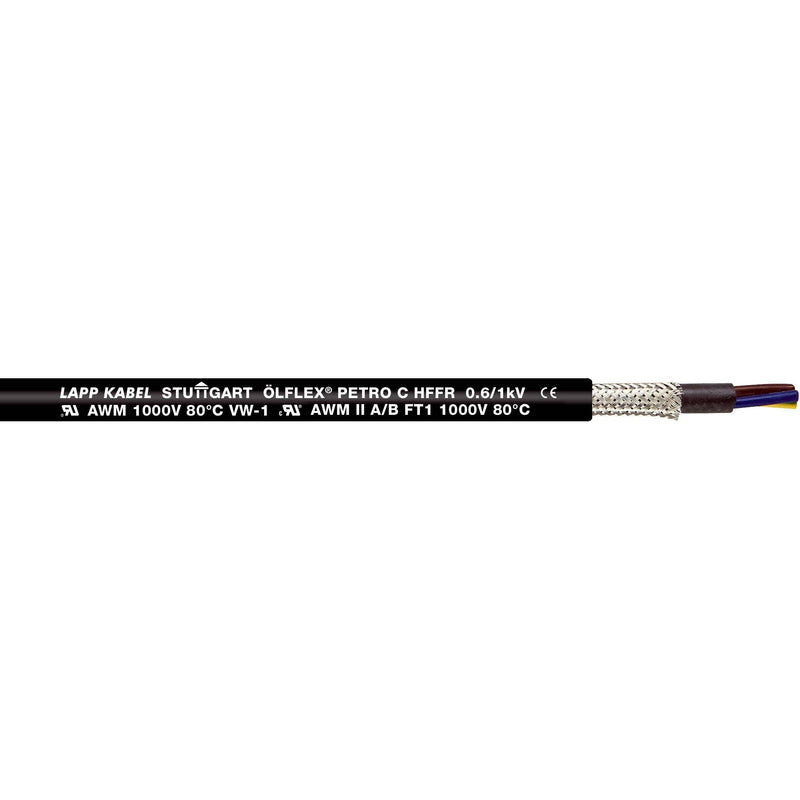 Lapp Kabel&Leitung - Energiekabel >= 1 kV, für ortsveränderlichen Einsatz ÖLFLEX PETRO C HFFR 0023244 5G2,5 BK