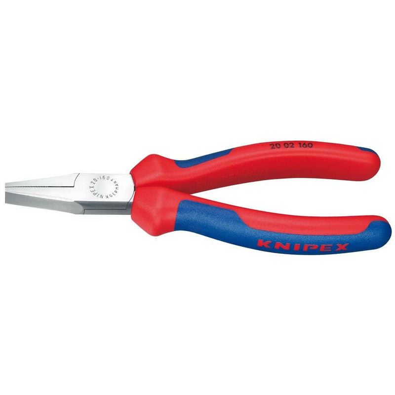 Knipex - Flachzange 20 02 160 SB schwarz, 160mm