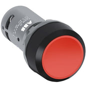 ABB Stotz S&J - Drucktaster, Komplettgerät Drucktaster CP2-10R-10 rot, 1 Schließer