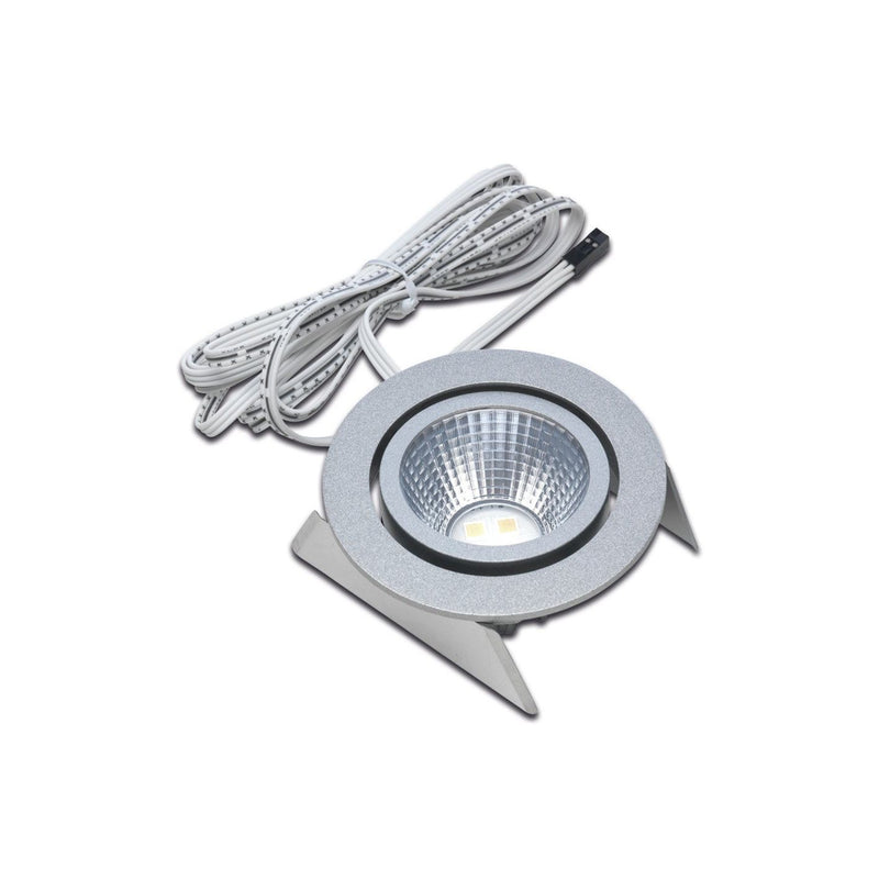 Hera - Downlight/Strahler/Flutlicht LED-Einbauleuchte 20202750106 chr/mt schwenkbar