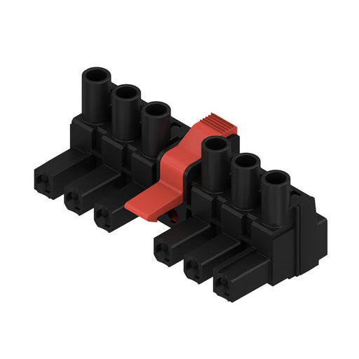 Weidmüller - Kabelsteckverbinder für Leiterplattensteckverbinder Verbinder 7.62mm BLZ 7.62I#1398910000 − 25 Stück