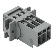 WAGO - Ein- und mehrpolige Klemmenleiste 1-Leiter-Stiftleiste 769-603/002-000 CAGECLAMP,4mm²,gr − 50 Stück
