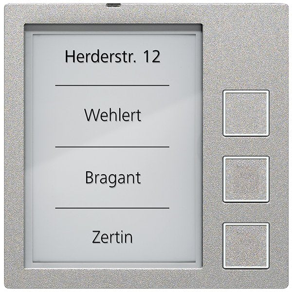 TCS Tür Control - Funktionsmodul für Türkommunikation Klingeltastenmodul AMI10913-0010 3-Tasten EN