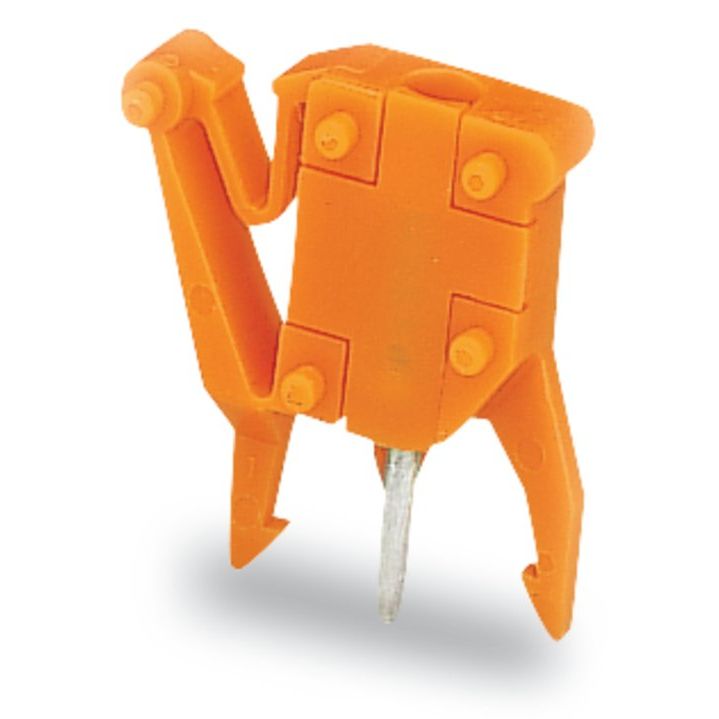 WAGO - Prüfstecker Prüfadapter 249-115 1-polig,orange − 25 Stück