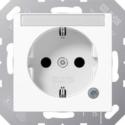 Jung - Steckdose SCHUKO-Steckdose 16A 250V A 1520 BFNAKO WW m.Berührungsschutz