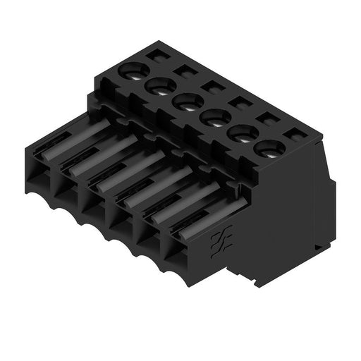 Weidmüller - Kabelsteckverbinder für Leiterplattensteckverbinder LP Verbinder Raster 3.5 BL 3.5/6 SN SW − 84 Stück