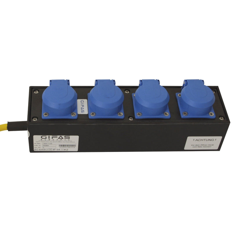 Gifas Electric - CEE-Steckdosen-Kombination (IEC 60309) Vollgummi-Verteiler 1404-11