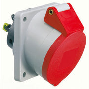 Bals Elektrotech - CEE-Anbausteckdose (IEC 60309) Anbaudose Quick-Connect 12741 16A 400V 5p 6H m.NG