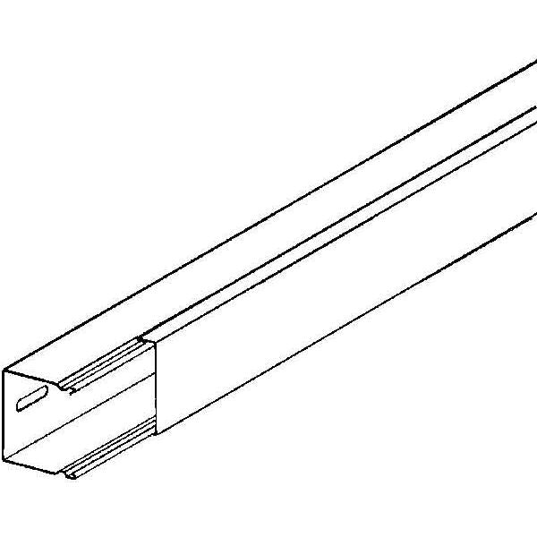 Niedax - Leitungsführungskanal LFK-Kanal LLK 16.030 W Unterteil + Deckel − 2 Meter
