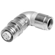 Weidmüller - Rundsteckverbinder, feldkonfektionierbar (Industriesteckverbinder) Steckverbinder SAIBWC-D-18/28-4/9CG Buchse,gew.,Crimpan