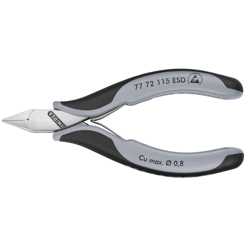 Knipex - Seitenschneider Elektronik-Seitenschneider 77 72 115 ESD ESD, 115mm