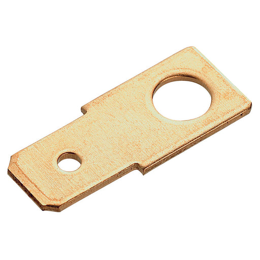 Cimco Werkzeuge - Rund-/Flachsteckverbindung Flachstecker 181248 z. Schrauben − 100 Stück