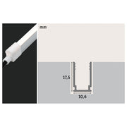 Paulmann - Mechanisches Zubehör/Ersatzteile für Leuchten LED-Strip Profil 942.16