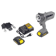 Cimco Werkzeuge - Multifunktionswerkzeug (Pressen/Schneiden/Lochen) Basisgerät Multi Pro 106345 Koffer, Ladeg, Akkus