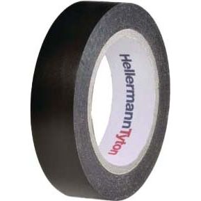 HellermannTyton - Klebeband PVC Isolierband Flex 15-BK15x10m schwarz