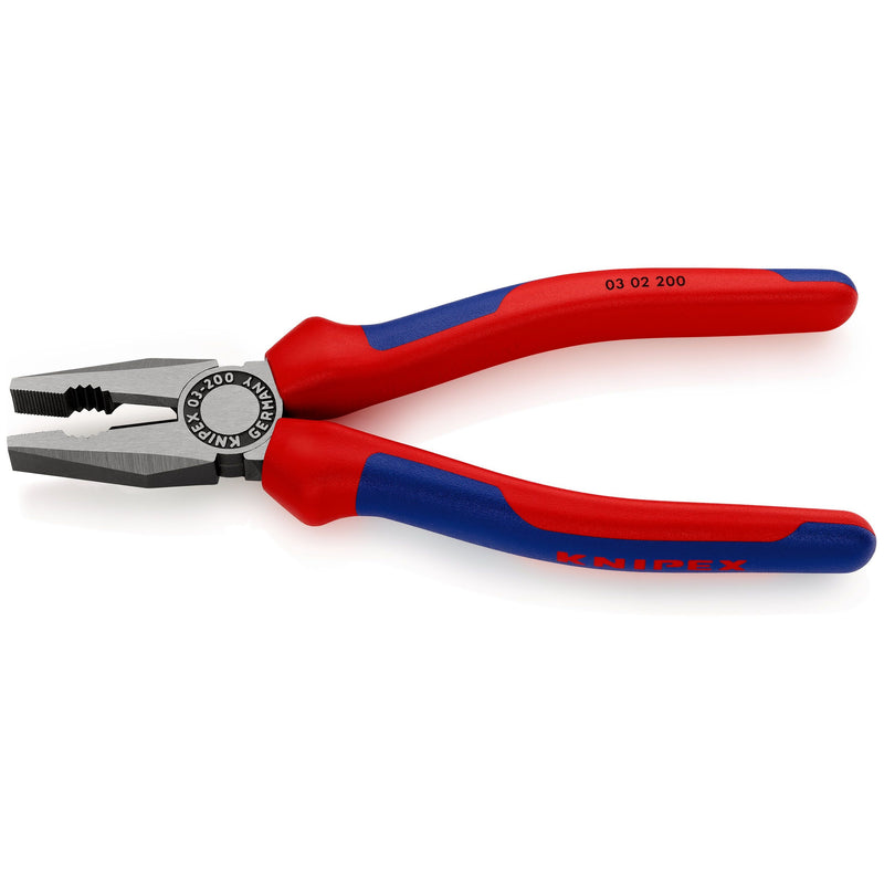 Knipex - Kombizange 03 02 200 schwarz, 200mm