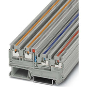 Phoenix Contact - Initiator/Aktor-Reihenklemme Initiatoren-/Aktorenklemme PTIO1,5/S/3-LED 24RD 0,14-1,5qmm, grau − 50 Stück