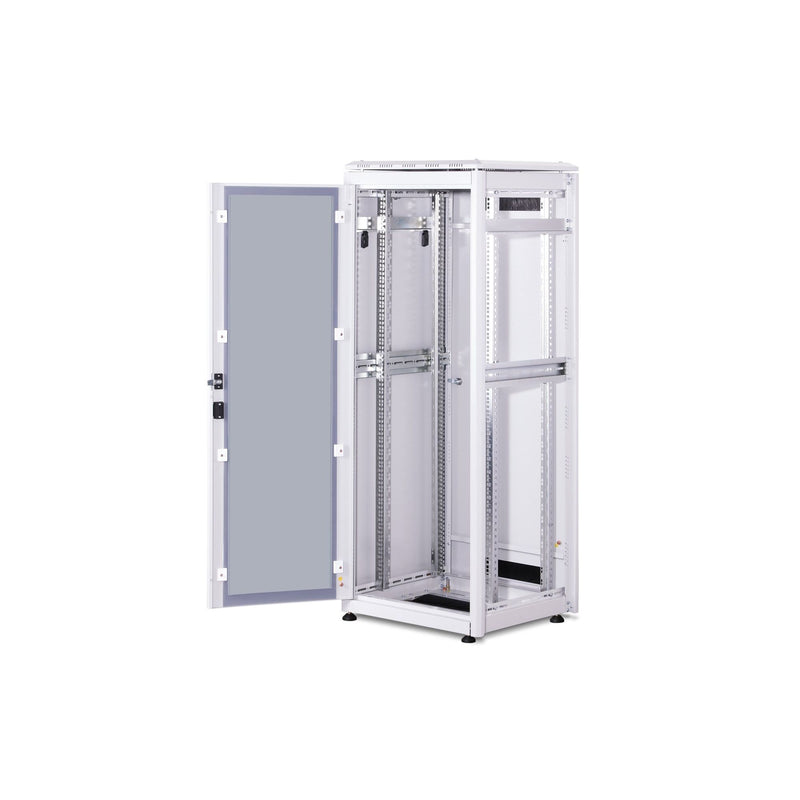 DIGITUS - Netzwerk-/Serverschrank Schrank 32HE 160,9x60x60cm DN-19 32U-6/6-1 RAL 7035 Glastür