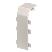 Rehau - Kupplung für Sockelleistenkanal RAUDUO Kupplung RD Kup40105 cws 40/105 RAL9001 − 10 Stück