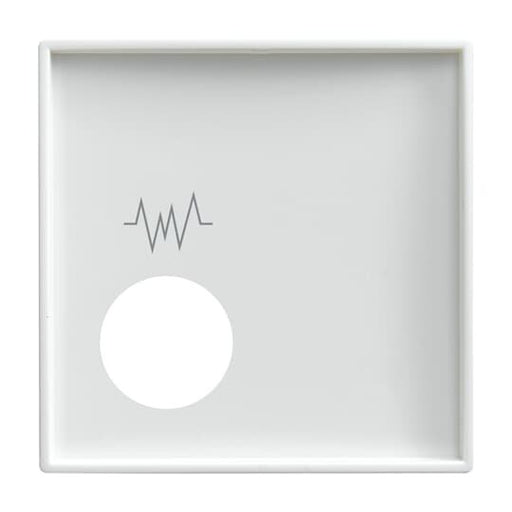 Busch-Jaeger - Zentralelement Klinikinstallation Zentralscheibe alpinws 2548-020 F-914 Licht-Ton-Rufsysteme − 1 Stück by Busc
