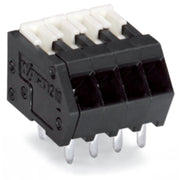 WAGO - Leiterplattenklemme THR-Leiterplattenklemme 218-103/000-604 0,5 mm²,schwarz − 100 Stück