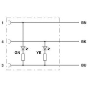 Phoenix Contact - Konfektioniertes Sensor-Aktor-Kabel Sensor-/Aktor-Kabel SAC-3P- 5,0-#1505326