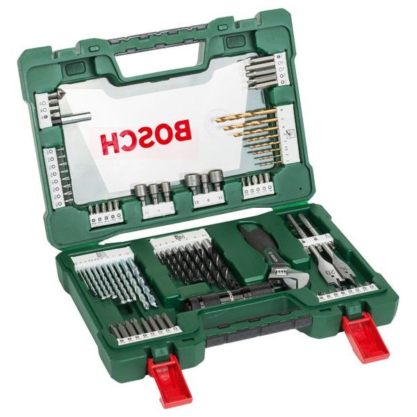 Bosch Power Tools - Werkzeugset V-Line Box, Bohrer- und 2607017309 Bit-Set 83-teilig  − 6 Stück