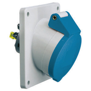 Bals Elektrotech - CEE-Anbausteckdose (IEC 60309) Anbausteckdose geneigt 32A 12880 3p 230V 6h IP44