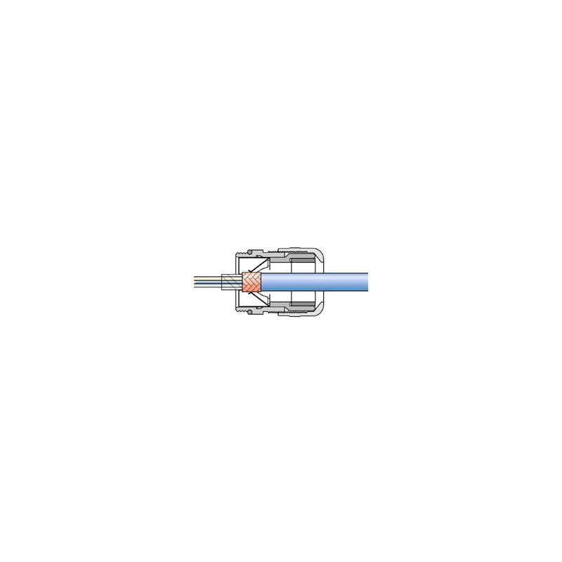 Lapp Zubehör - Kabelverschraubung SKINTOP MS-HF-M SC M12X1,5 53112530 − 50 Stück
