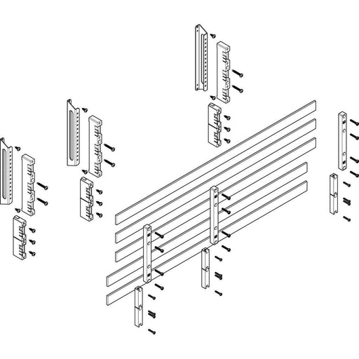 ABN - Verteilerfeld für Installationsverteiler Sammelschienen-Modul MTSC33645 tief 3FB/3RE