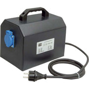 Trafo-Technik-Hoppecke - Einphasen-Steuertransformator Trenntrafo, tragbar ETR 1000VA 230/230V sw
