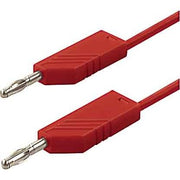 SKS Kontakttechnik - Zubehör/Ersatzteile für Prüf- und Messgeräte (Elektro) Meßleitung MLN 100/2,5 rt − 25 Stück