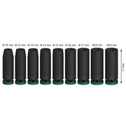 Bosch - Steckschlüsselset PRO Impact 2608003039 Steckschlüsselsatz