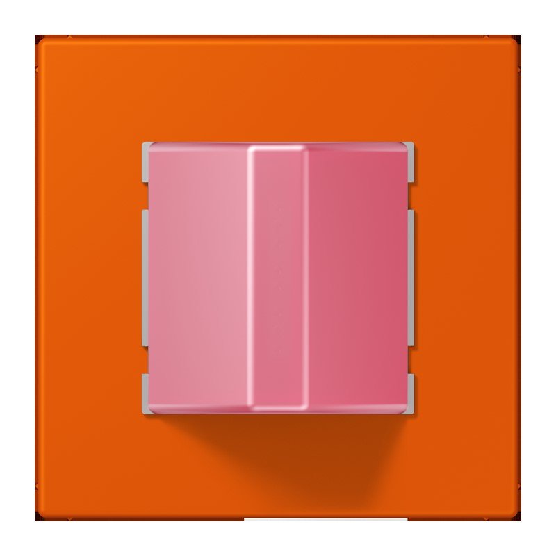 Jung - Behindertenelement für Installationsschalterprogramme Notrufsystem Rufmodul NRS LC 0834 RM 260 orange vif