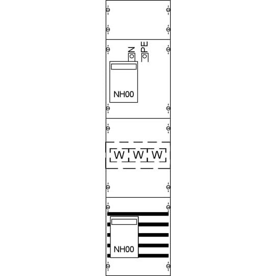 Striebel&John - Zählerfeld Wandlerfeld KA4084 kpl. BH3