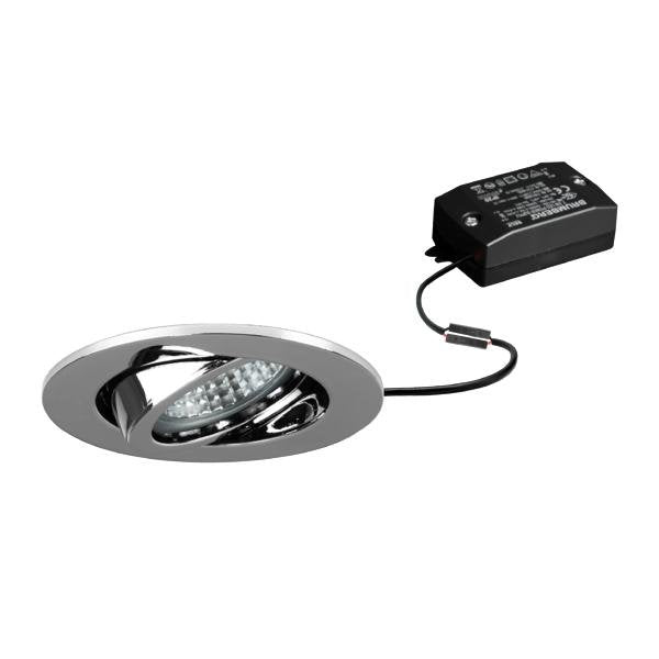 Brumberg Leuchten - Downlight/Strahler/Flutlicht LED-Einbaustrahler 230V 38143023 3000K chrom