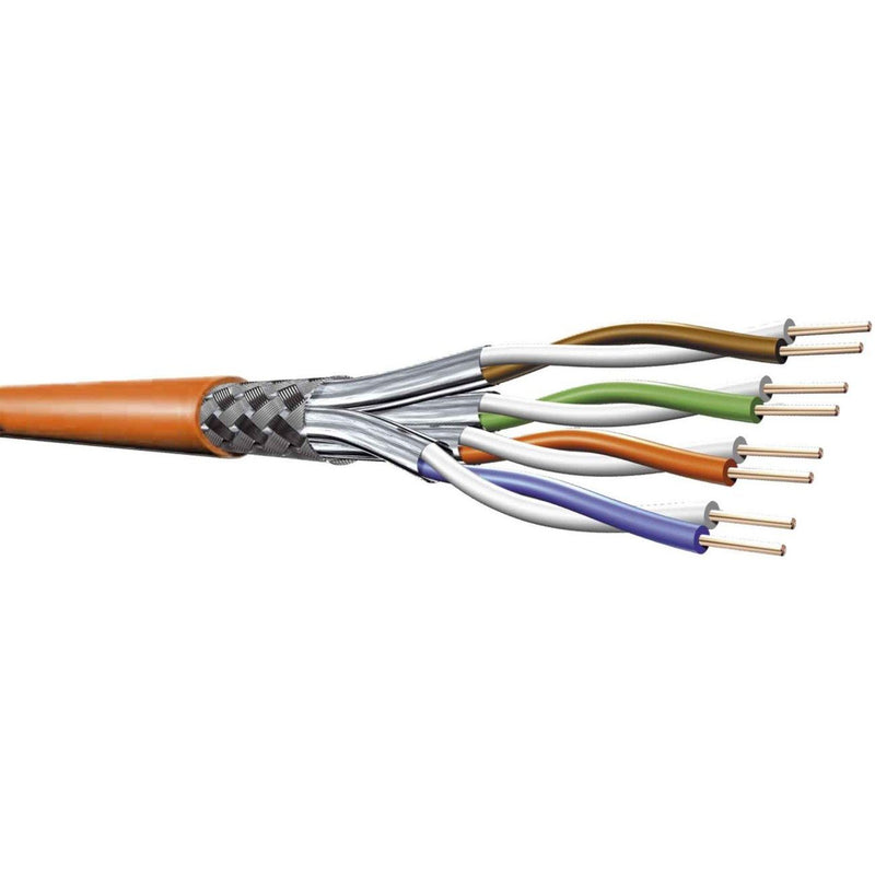 Acome - Daten- und Kommunikationskabel TN-7000-1 Kat.7 orange R7478H-Cca-Ri50 4P S/FTP AWG23 − 50 Meter