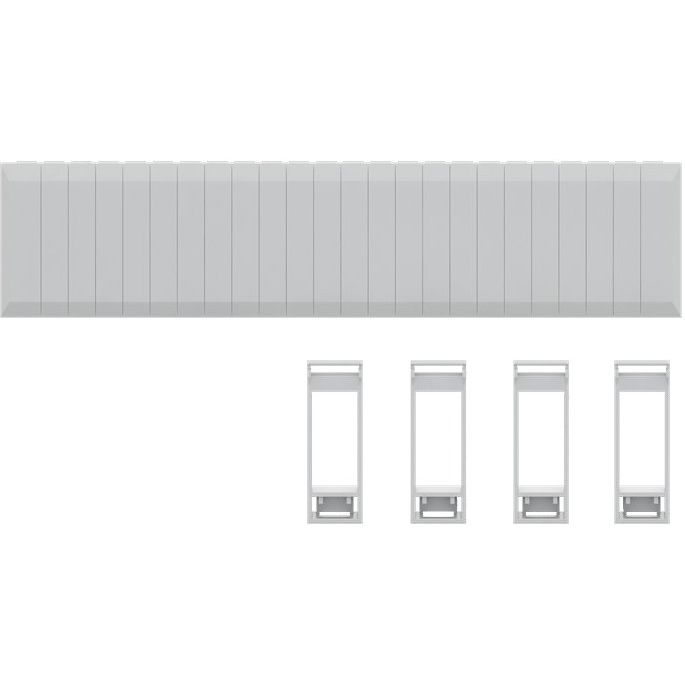 Striebel&John - Abdeckstreifen REG für Zähler-/Verteilereinbau Verschlußstreifen ZA235 f.12Einheit verrieg