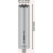Bosch - Bohrkrone PRO Nassbohrkrone, 122 x 2608601741 450 mm G 1 1/4 Zoll
