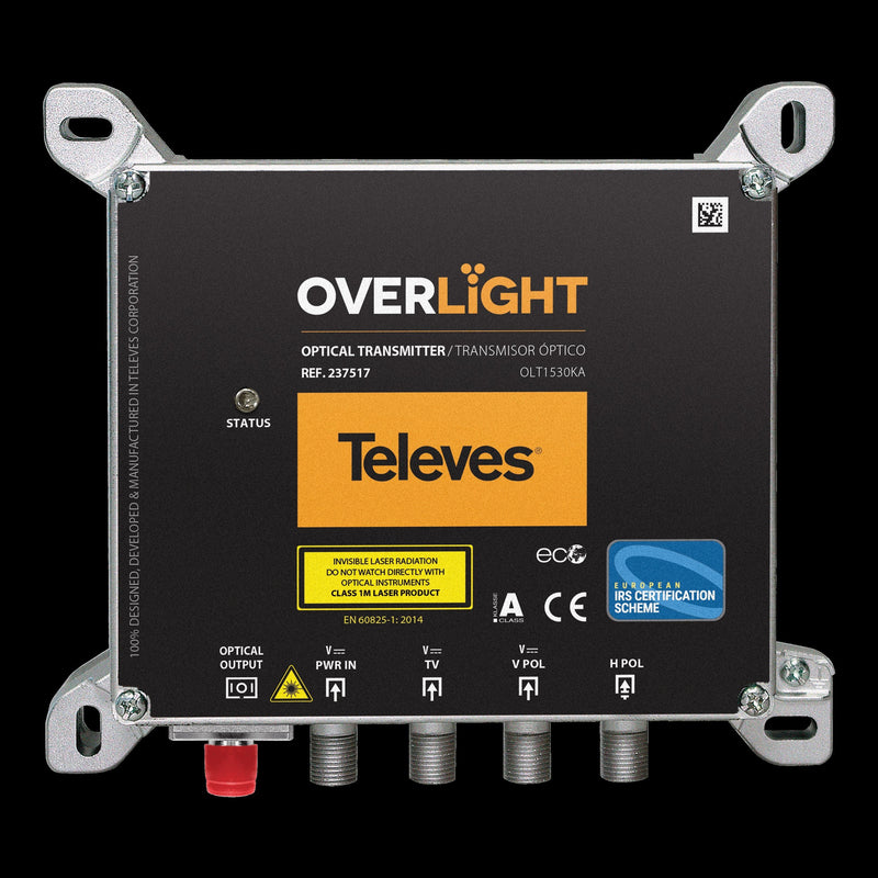 Televes - Multischalter Optischer Sender 9dBm OLT1530KA CWDM,FC/APC Au