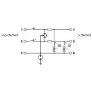 Phoenix Contact - Überspannungsableiter für Informations-/MSR-Technik Überspannungsschutzgerät 2906767
