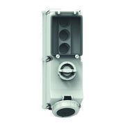 Bals Elektrotech - CEE-Steckdose abschaltbar, abgesichert (IEC 60309) Wandsteckdose abschaltbar 17022 verriegelt abgesich