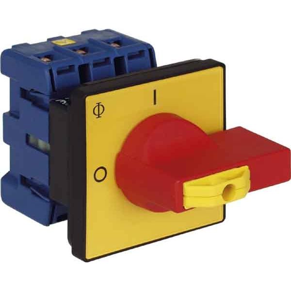 Kraus&amp;Naimer - Lastschalter Hauptschalter Not-Aus KG41B T203/04 E 40A,15KW,3pol.  − 1 Stück
