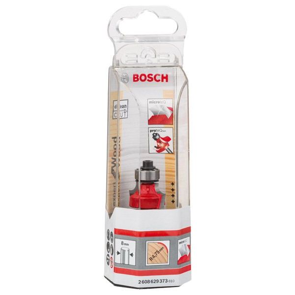 Bosch - Fräser Abrundfräser Expert for 2608629373 Wood 8 mm D 22,2 mm