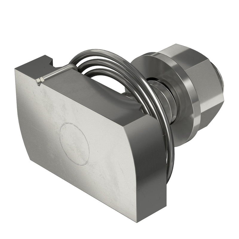 OBO Bettermann - Hammerkopfschraube Hammerkopfschr. mit Feder MS41HBF M10x30A4 M10x30mm − 50 Stück