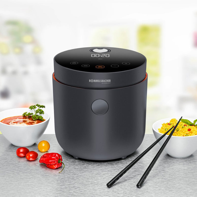 Rommelsbacher - Küchenmaschine mit Kochfunktion Reiskocher Multi RISA MRK 500 gr 500W, 2l, touch − 2 Stück