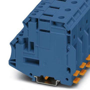 Phoenix Contact - Durchgangs-Reihenklemme Potenzialsammelklemme UKH 70/4X10 BU 16-95qmm, B20,3mm bl − 10 Stück
