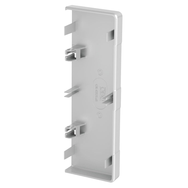 OBO Bettermann - Endstück für Geräteeinbaukanal Endstück GK-E53165AL für Rapid 45-2 165